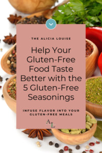 Save this pin for later: Help Your Gluten-Free Food Taste Better with 5 Seasonings to Infuse Flavor into Your Gluten-Free Meals One of the biggest challenges of eating gluten-free is finding ways to make gluten-free food taste better and as delicious as its gluten-filled counterparts. 