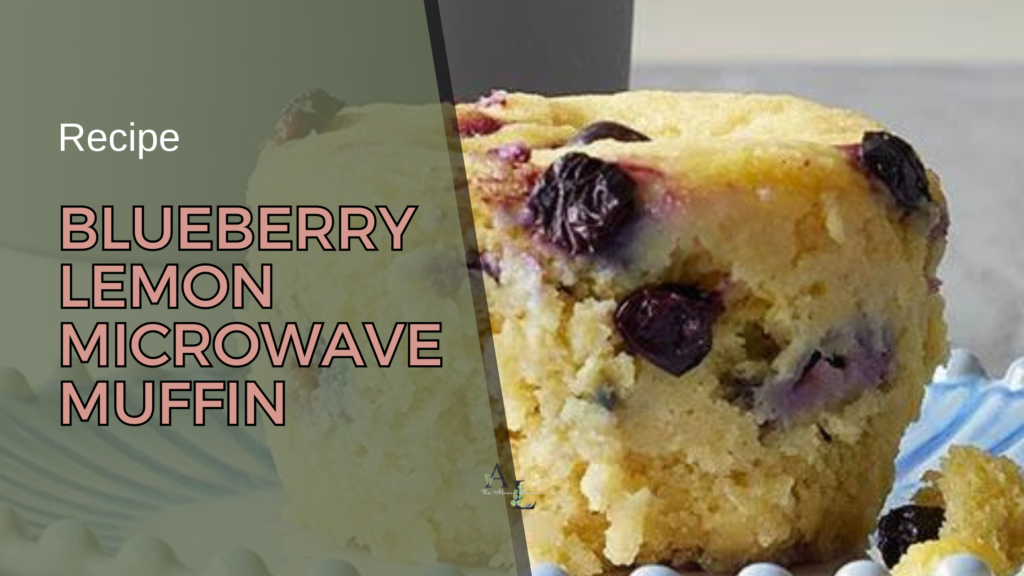 BLUEBERRY LEMON MICROWAVE MUFFIN